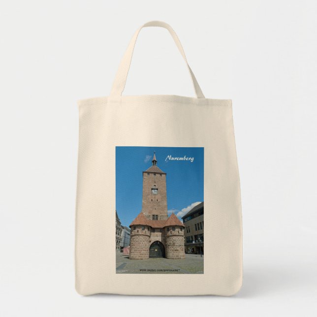 Tote Bolsa de canvas Nuremberg (Frente)