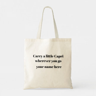 Tote Bolsa de Capri Itália