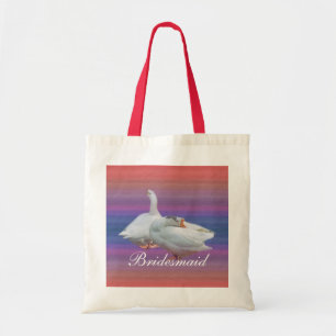 Tote bolsa de casamento para madrinha / menina de flore