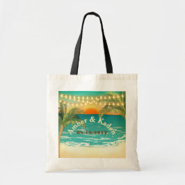 Tote Bolsa de Casamento Sunset Beach