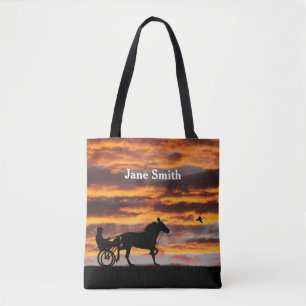 Tote Bolsa de Cavalo de Trote Standard