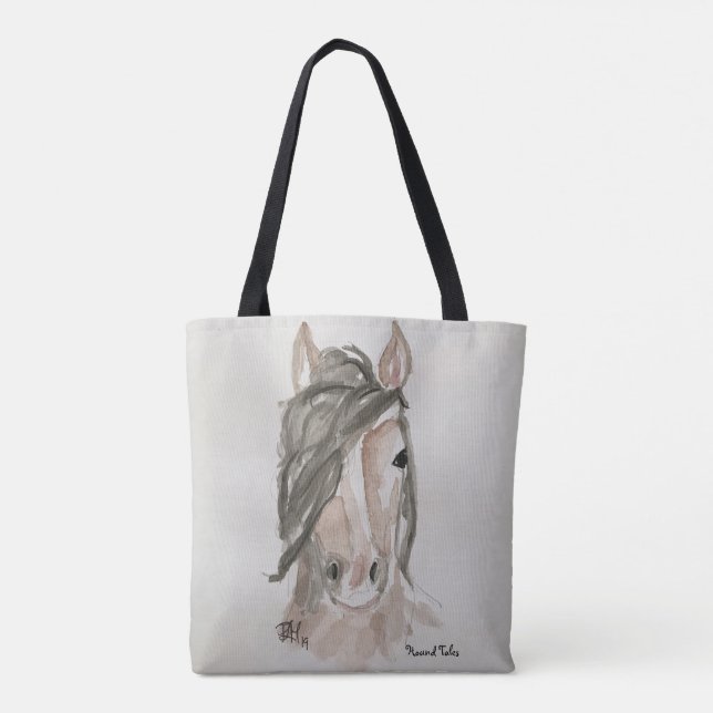 Tote Bolsa de cavalos (Verso)
