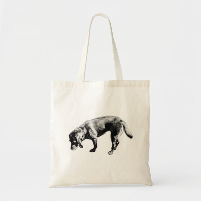 Tote Bolsa de cheiramento do Labrador Retriever Chic In (Frente)