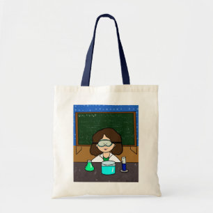 Tote Bolsa de Cientista Mulher