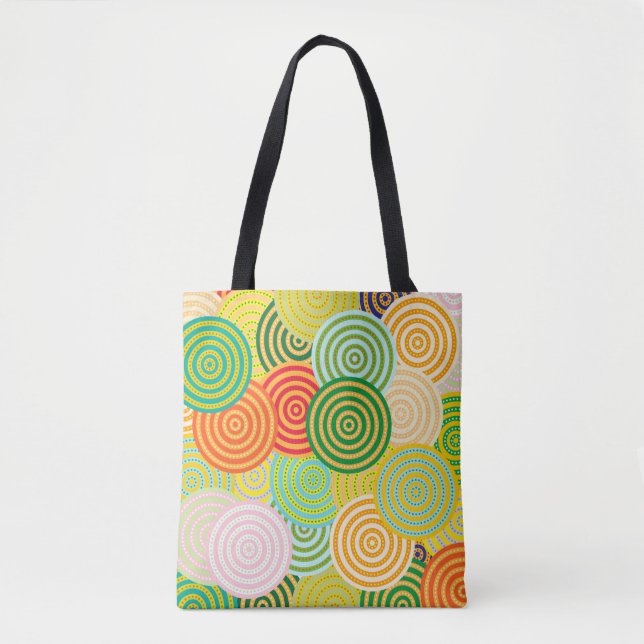 Tote Bolsa de Círculos (Frente)