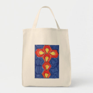 Tote Bolsa de compra Cross Motif