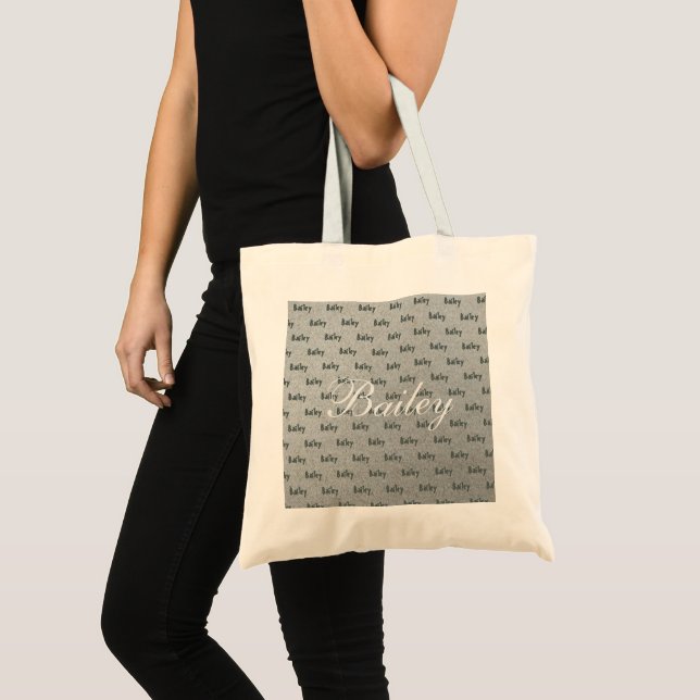 Tote Bolsa de compra de bolsa personalizada Bailey (Frente (produto))