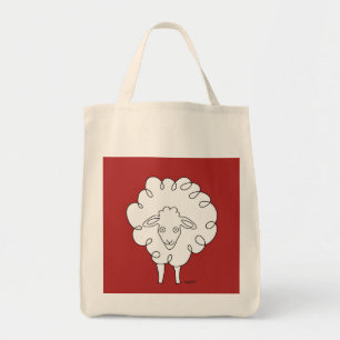 TOTE BOLSA DE COMPRA DE OVINO