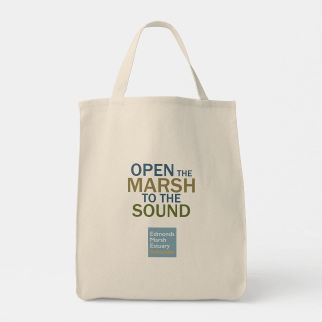 Tote Bolsa de compra marshiana (Verso)