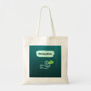 Tote Bolsa de compra Verde dos serviços de driver de en