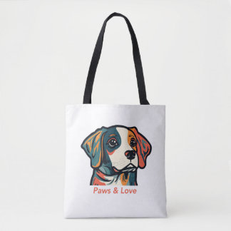 Tote Bolsa de Compras Amor de Cachorro