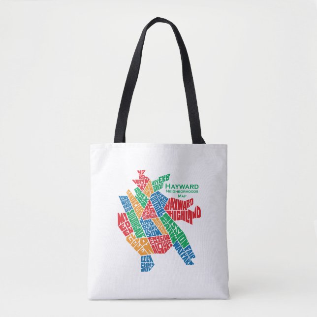 Tote Bolsa de Compras de Bairros (Frente)