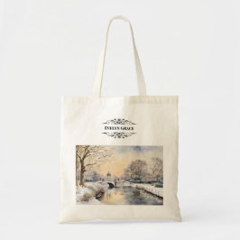 Tote Bolsa de Compras Elegante de Inverno Kensington Ga