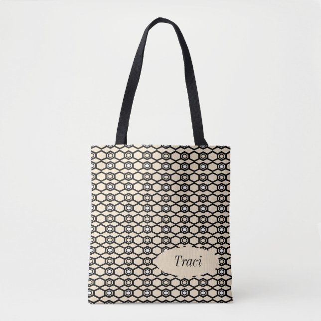 Tote Bolsa de compras estampada (Frente)