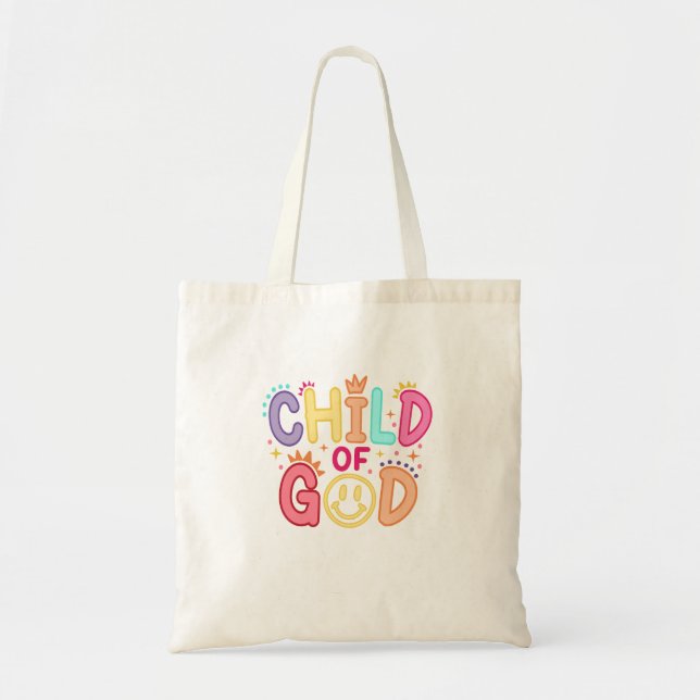 Tote Bolsa de Compras Filho de Deus (Frente)