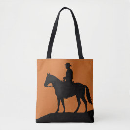Tote Bolsa de Compras Gráfica Cavaleiro Solitário - Wes