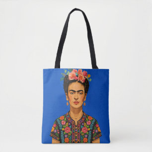 Tote Bolsa de compras inspirada em Frida Kahlo