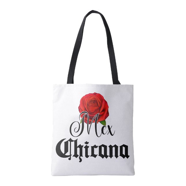 Tote Bolsa de compras MexChicana Chicana (MexChicana Chicana shopping tote bag)