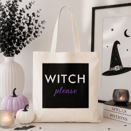 Tote Bolsa de compras moderna de Halloween 'Bruxa, por 