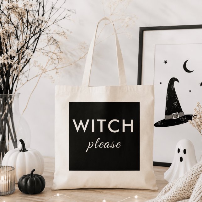 Tote Bolsa de compras moderna de Halloween 'Bruxa, por  (Criador carregado)
