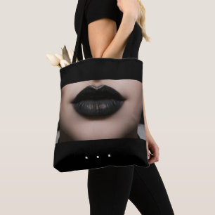 Tote Bolsa de Compras Personalizada - Lábios