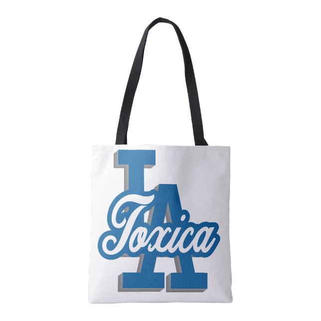 Tote Bolsa de compras reutilizável LA Toxica (LA Toxica Reusable shopping Tote bag)