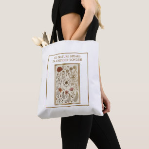 Tote Bolsa de Compras Vintage Academia Obscura Espécime