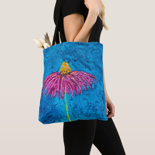 Tote Bolsa de Coneflower (Close Up)