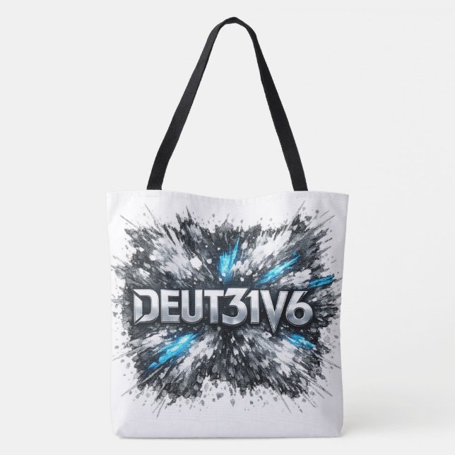 Tote Bolsa de Coragem - Deut 31v6 (Verso)