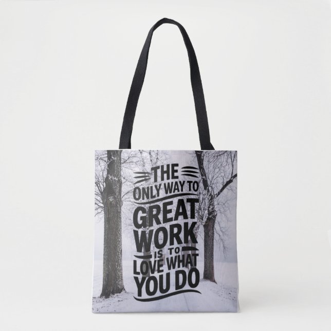 Tote Bolsa de Cotação Premium (Frente)