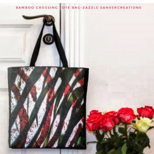 Tote Bolsa de cruzamento de bambu