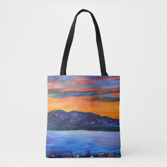 Tote Bolsa de dama de dormir e Fireweed (Frente)