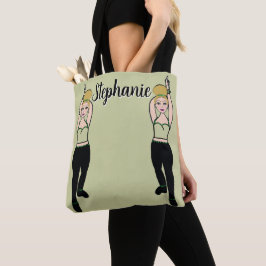 Tote Bolsa de dançarino personalizada (Menta)