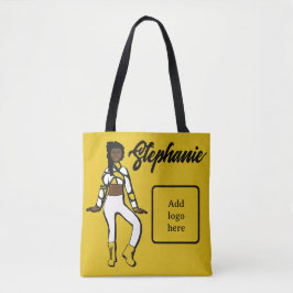 Tote Bolsa de Dançarino Personalizado ( Lemon White)