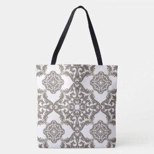Tote Bolsa de designer de Medallion Tan