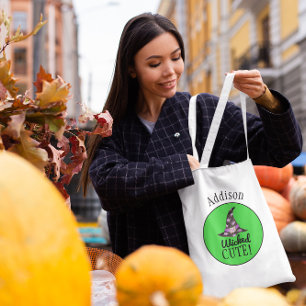 Tote Bolsa de Dia das Bruxas Personalizadas e Bonitas
