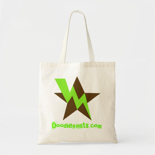 Tote bolsa de Doodiepants.com (Frente)