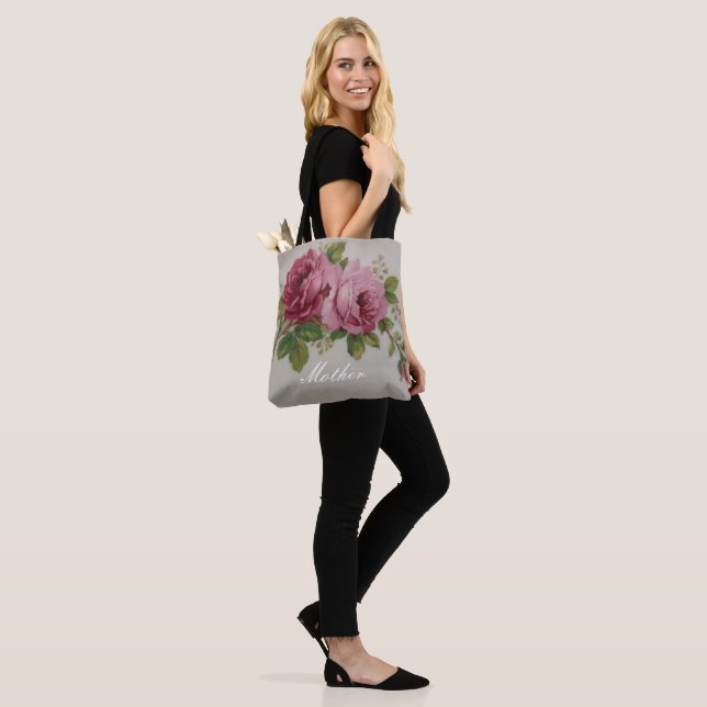 Tote Bolsa de Elegância Rosa Rosa Rosa Rosa Rosa Rosa R (No(a) Modelo)