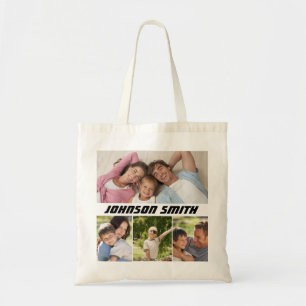 Tote Bolsa de Eletrônicos com Colagem de Fotos Personal