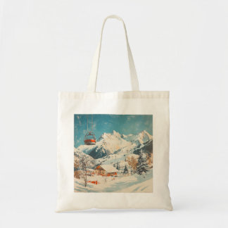 Tote Bolsa de Escape do Chalet de inverno