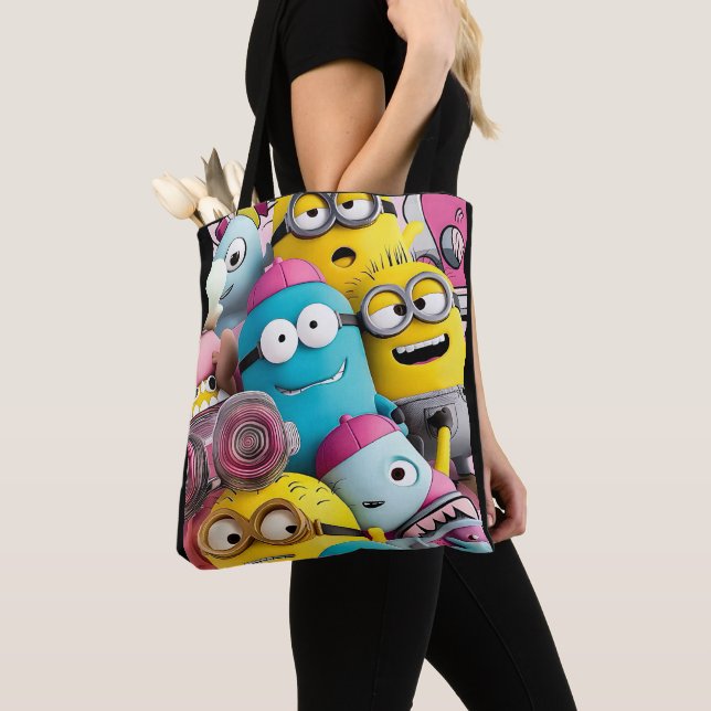 Tote Bolsa de faces felizes (Close Up)
