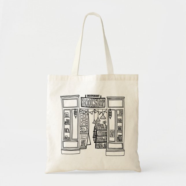 Tote Bolsa de Ferramentas do Indie Bookshop (Frente)
