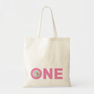 Tote bolsa de festa de aniversário de 1º aniversário