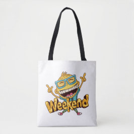 Tote Bolsa de Fim de Semana Simples