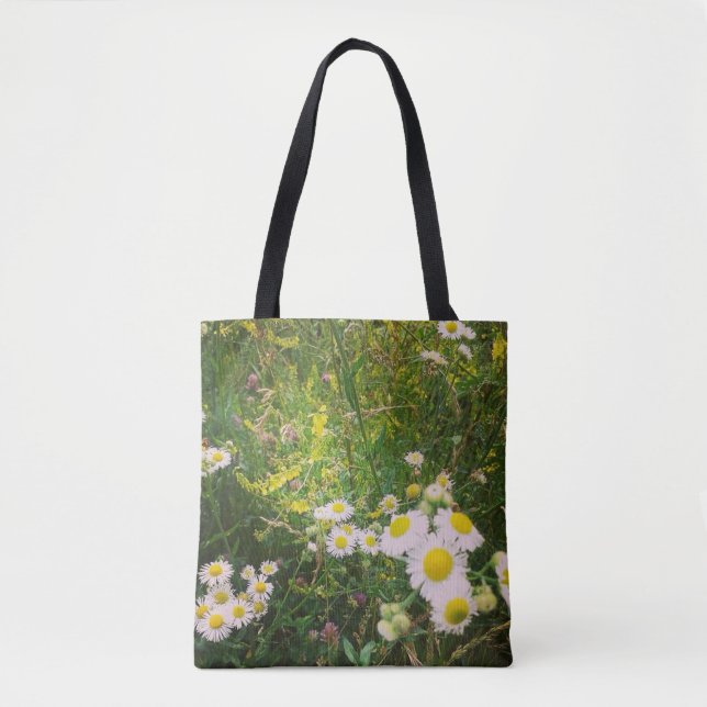 Tote Bolsa de flor selvagem (Frente)