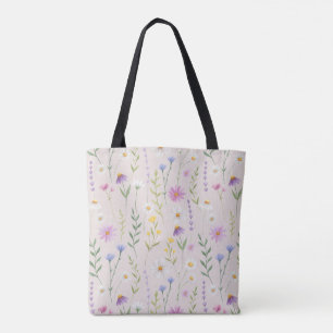 Tote Bolsa de flor selvagem