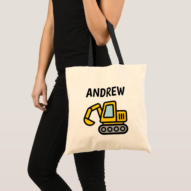 Tote Bolsa de fraldas personalizada para menino com esc (Frente (produto))