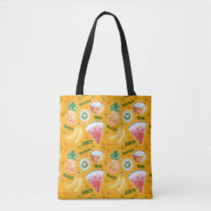 Tote Bolsa de Fruta tropical