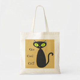 Tote Bolsa de Gato de Mod - Um Gato Legal!
