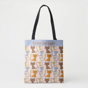 Tote Bolsa de Gato Louco